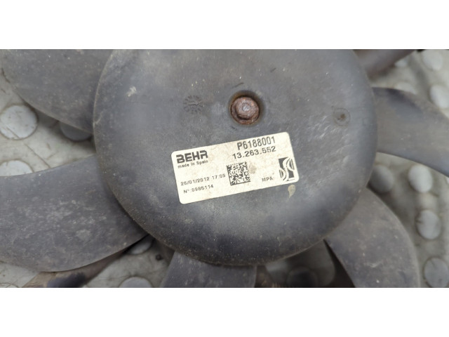 Вентилятор радиатора  Opel Corsa D 2006-2014           