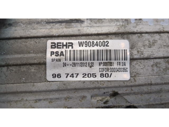 Интеркулер Citroen DS4 2010-2015