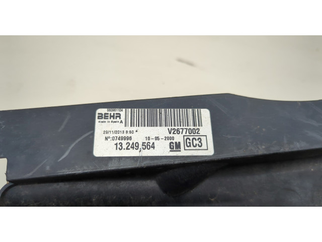 Вентилятор радиатора  Opel Corsa D 2006-2014           