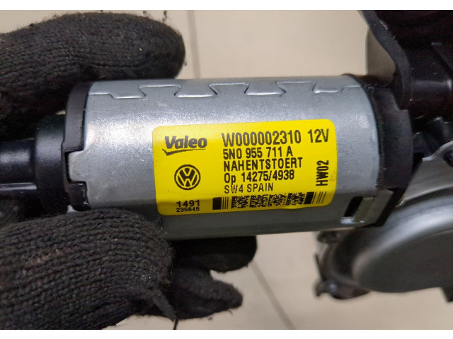 Двигатель стеклоочистителя (моторчик дворников) задний  Volkswagen Tiguan 2011-2016