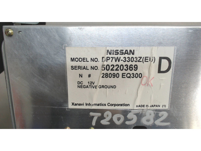 Дисплей бортового компьютера  Nissan Murano 2002-2008 50220369        