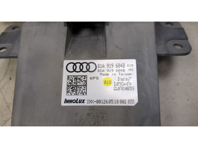 Дисплей мультимедиа Audi Q2 2016-2021 81A919604B