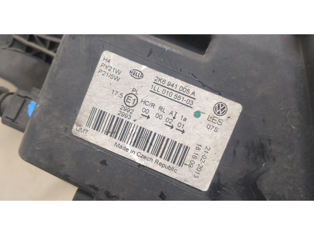 Фара передняя  Volkswagen Caddy 2004-2015 левая 