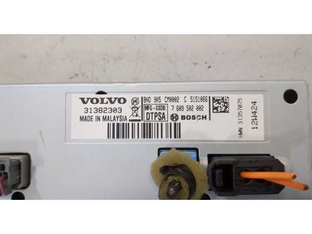 Дисплей бортового компьютера  Volvo XC60 2008-2017 31382303, 7609502002       