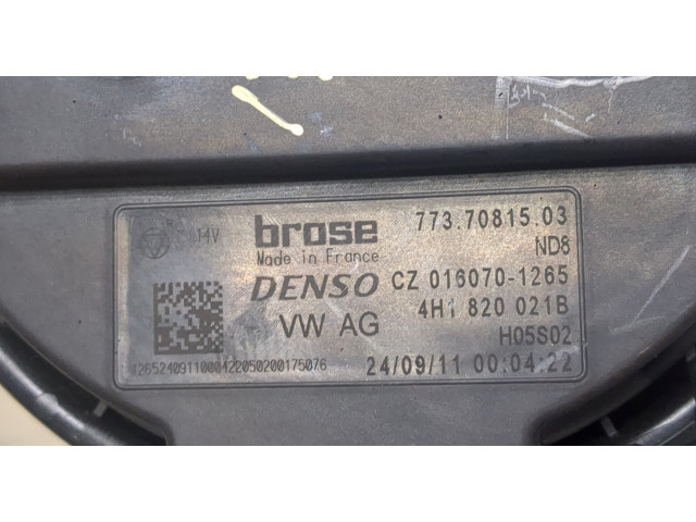 Моторчик печки Audi A6 (C7) 2011-2014 4H1820021B, 0160701265 4H1820021B, 0160701265