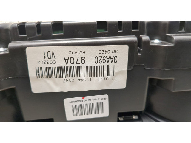 Панель приборов Volkswagen Passat 7 2010-2015 Европа