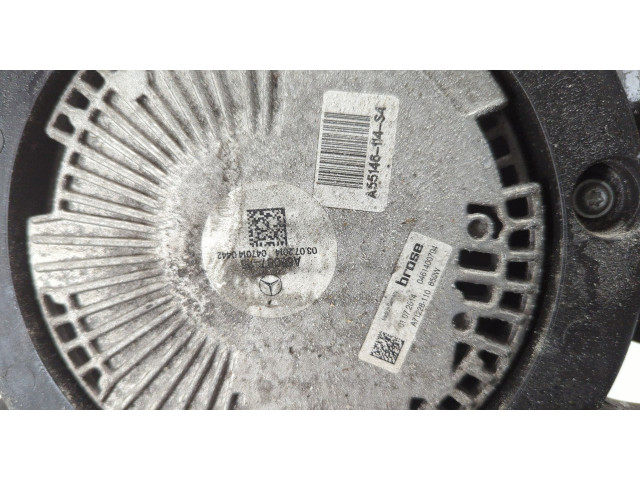 Вентилятор радиатора  Mercedes ML W166 2011-2015           