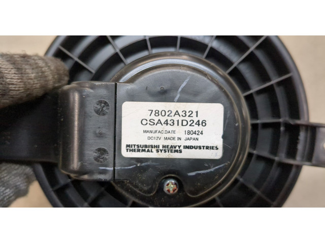 Моторчик печки Mitsubishi Eclipse Cross 2017-2020