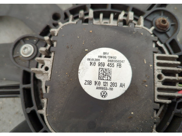 Вентилятор радиатора Skoda Octavia (A5) 2004-2013