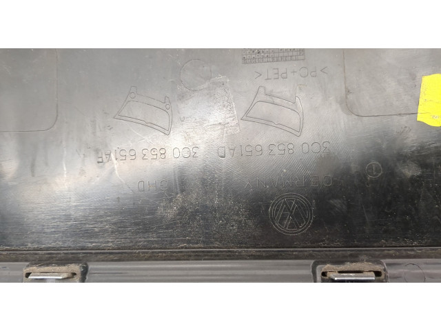 Решетка радиатора  Volkswagen Passat 6 2005-2010          3C0853651AD