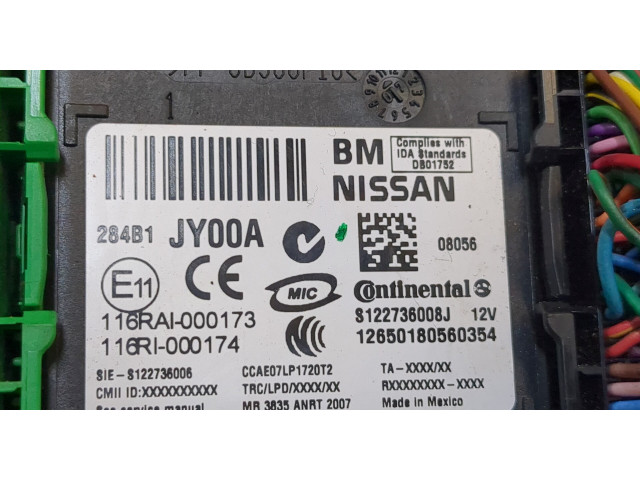 Блок комфорта  Renault Koleos 2008-2016      284b1jy00a   