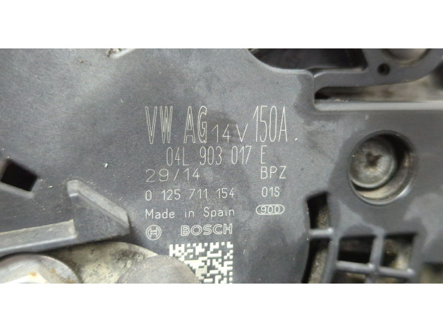 Генератор Audi A4 (B8) 2007-2015 03L911021G, 03L911021GX