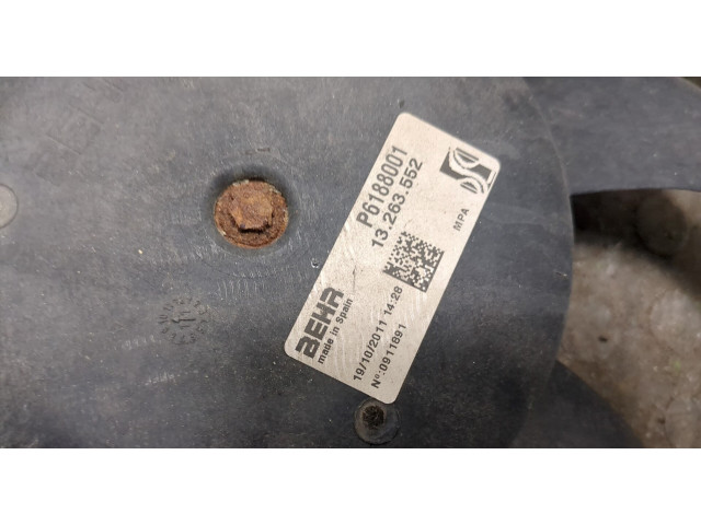 Вентилятор радиатора  Fiat Punto Evo 2009-2012     1.4 бензин       