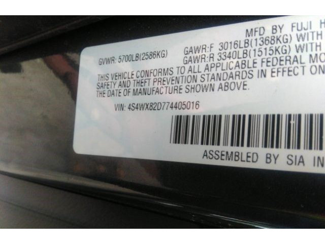 Стойка амортизатора  Subaru Tribeca (B9) 2004-2007 20365XA01A, 20380XA02A     3  бензин