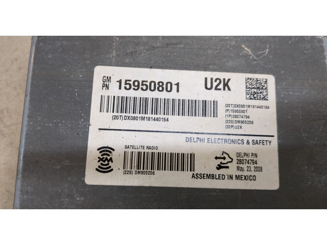 Блок комфорта  Cadillac SRX 2004-2009      15950801  