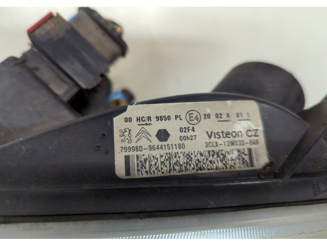 Фара передняя  Peugeot Partner 2002-2008 левая 