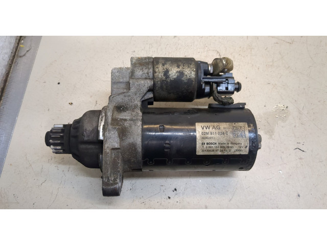 Стартер  Volkswagen Passat 7 2010-2015 Европа   02M911024C, 02M911024CX   