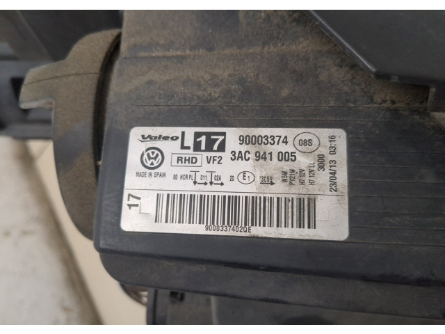 Фара передняя  Volkswagen Passat 7 2010-2015 Европа левая 