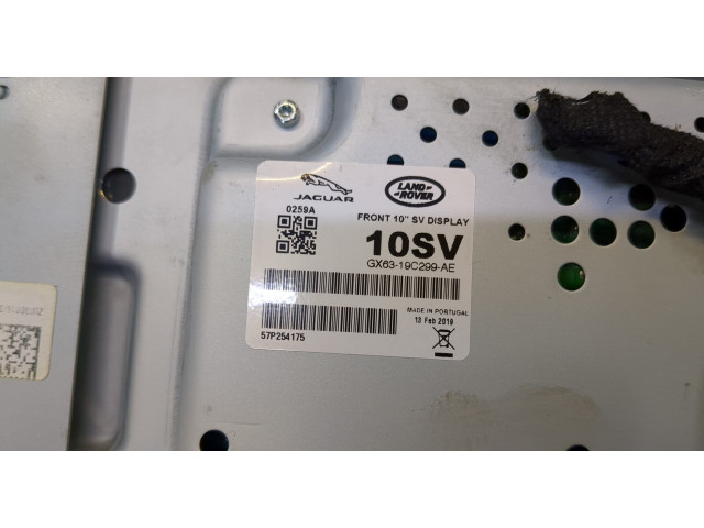 Дисплей бортового компьютера Jaguar XE 2015- GX6319C299AE