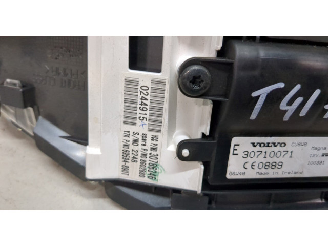 Панель приборов  Volvo C30 2006-2010       30710071     