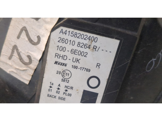 Фара передняя Mercedes Citan 2012-2021 правая