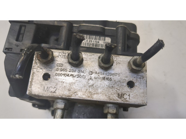 Блок АБС, насос (АБС, ESP, ASR) Smart Forfour W454 2004-2006