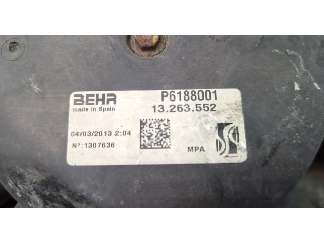 Вентилятор радиатора  Opel Corsa D 2006-2014           