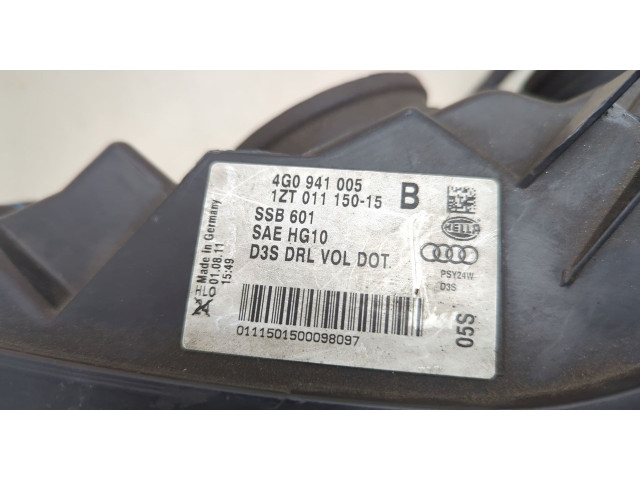 Фара передняя  Audi A6 (C7) 2011-2018 левая 