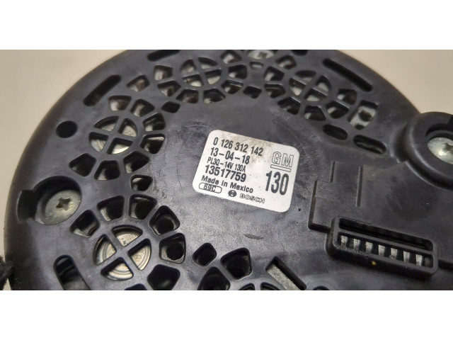 Генератор Chevrolet Equinox 2017- 13535009 1.5 бензин