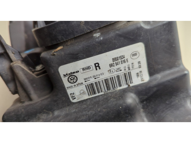 Фара передняя  Volkswagen Polo 2009-2014 правая 