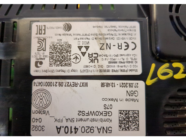 Панель приборов Volkswagen Atlas Cross Sport 2019- 5NA920410A