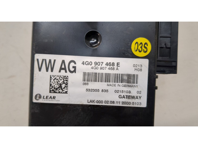 Блок комфорта  Audi A6 (C7) 2011-2018      4G0907468E  