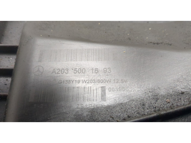 Вентилятор радиатора  Mercedes C W203 2000-2008           