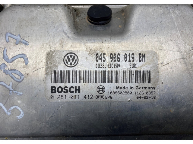 Блок управления двигателем  Skoda Fabia 2004-2007     