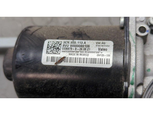 Двигатель стеклоочистителя (моторчик дворников) передний Volkswagen Atlas Cross Sport 2019-