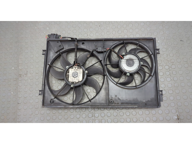 Вентилятор радиатора  Skoda Octavia (A5) 2004-2013           