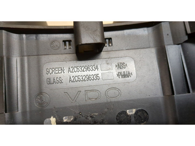 Панель приборов Skoda Yeti 2013-2018