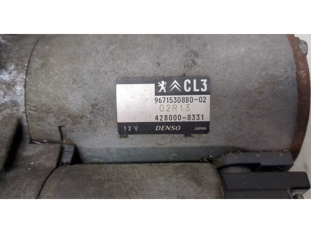 Стартер  Citroen DS3 1.2  9671530880   