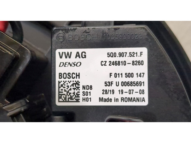 Моторчик печки Skoda Octavia (A7) 2017-2021