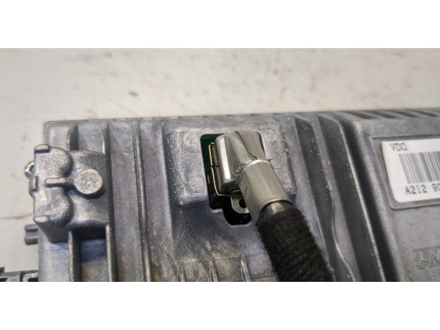 Дисплей бортового компьютера Mercedes E W212 2009-2013 a2129004900