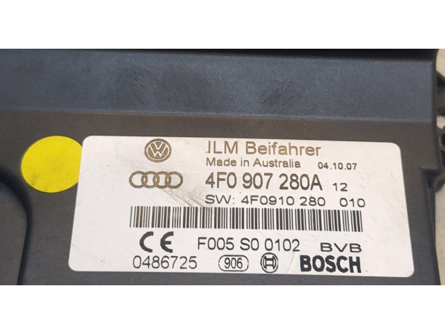 Блок комфорта Audi A6 (C6) 2005-2011 4F0907280A