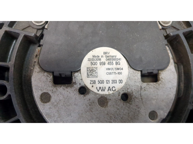 Вентилятор радиатора Skoda Octavia (A7) 2017-2021