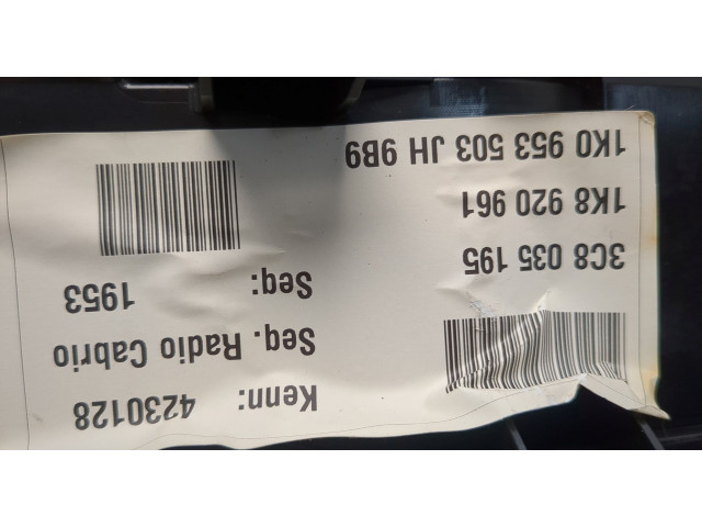 Панель приборов Volkswagen Scirocco 2008- 1K8920961