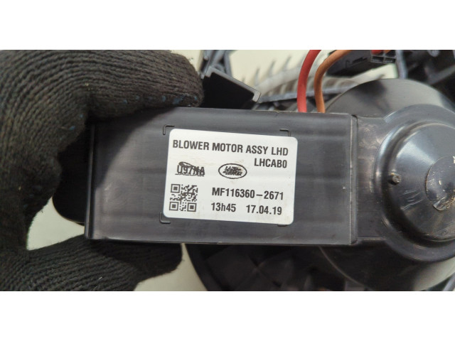 Моторчик печки  Jaguar F-Pace 2016-2020 MF1163602671    MF1163602671   