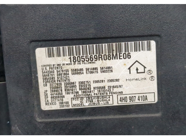 Блок комфорта  Volkswagen Touareg 2010-2014      4h0907410a   