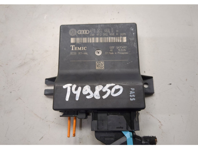 Блок комфорта  Audi A6 (C6) 2005-2011      4F0907468D  