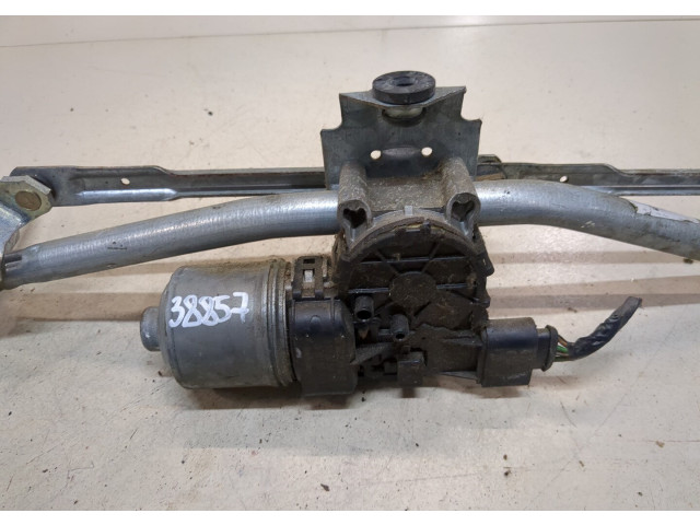 Двигатель стеклоочистителя (моторчик дворников) передний  Volkswagen Polo 2001-2005      