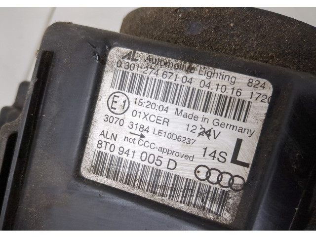 Фара передняя  Audi A5 (8T) 2007-2016 левая 