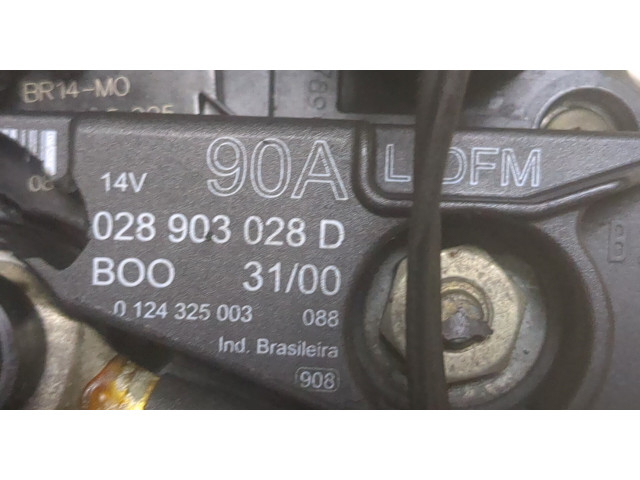 Генератор Seat Leon 1999-2006 028903028D, 0124325003