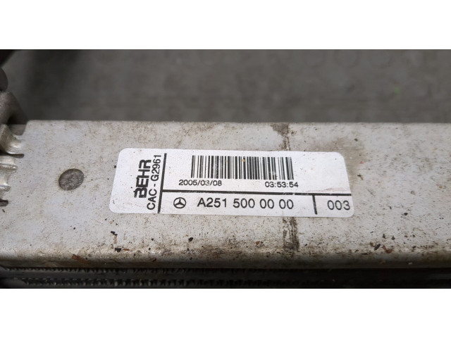 Интеркулер  Mercedes ML W164 2005-2011       